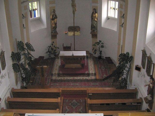 Kaple Povýšení sv. Kříže před obnovou