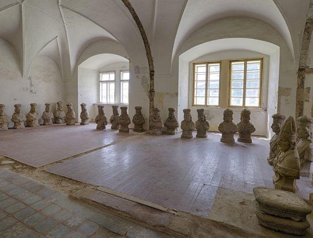 Velká tabulnice na zámku Červené Poříčí