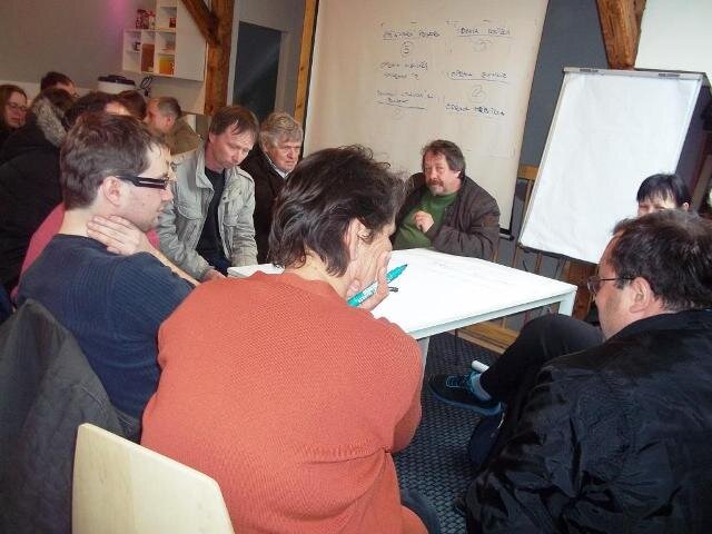 Do veřejné debaty se v centru M´am´aloca, neziskové organizace, která workshop spolupořádala s městem Český Brod, zapojilo přes 60 lidí.