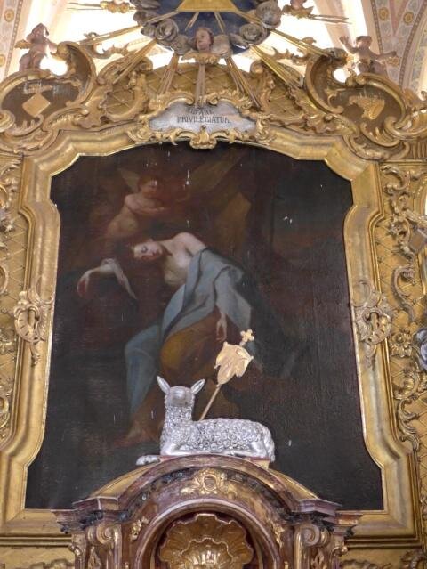 Detail hlavního oltáře