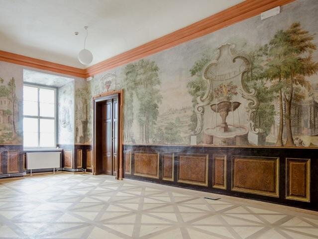 Opatské sály po revitalizaci