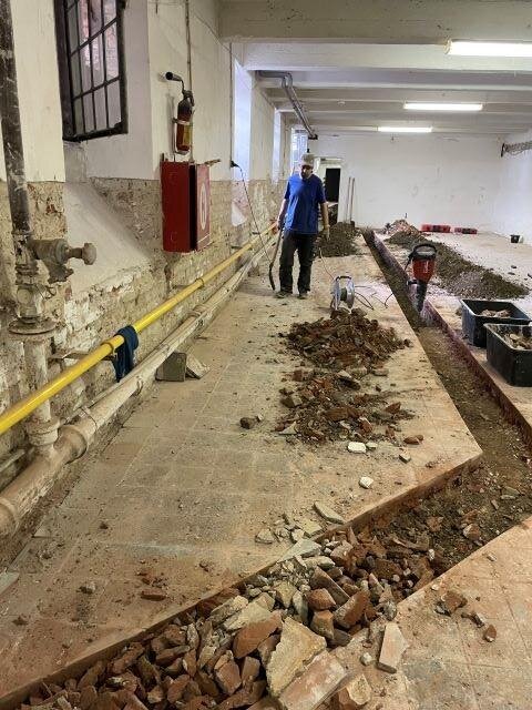 Z průběhu revitalizace objektu