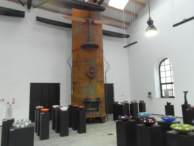 Galerie v bývalé kotelně přádelny J. Liebeg v Železném Brodě