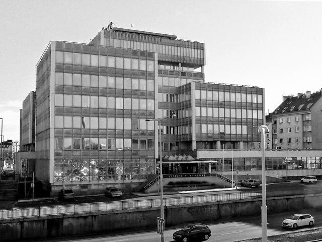 Objekt administrativní budovy Merkuria má nejistou budoucnost.