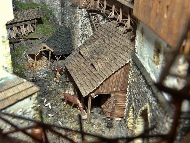 Pohled do nádvoří hradu 
