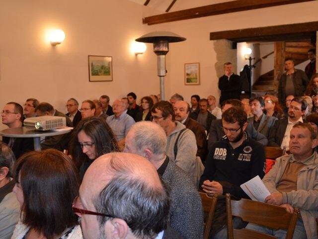 Účastníci semináře Sanácie drevených konštrukcií, který se uskutečnil ve Spišské Kapitule v roce 2013.