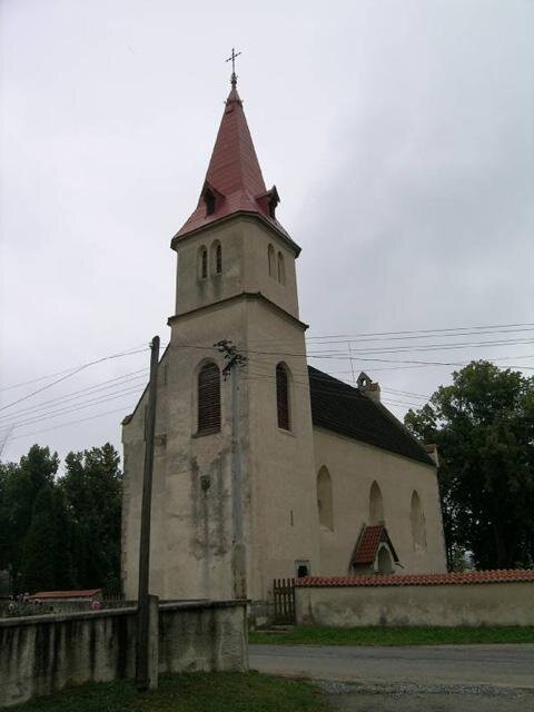 Stav kostela před obnovou