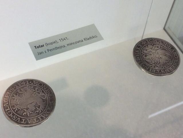 Tolar z roku 1541 (kopie), mincovna Kladsko