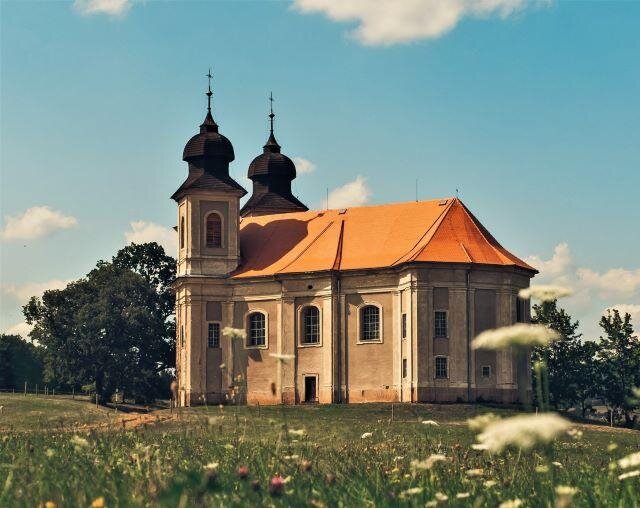 Kostel sv. Markéty v Šonově (1726–1729; Kilián Ignác Dientzenhofer)