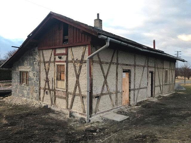 Exteriér budovy před obnovou