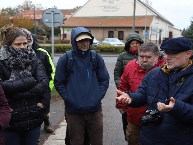 Odborný výklad při páteční exkurzi zajistil Radim Urbánek.