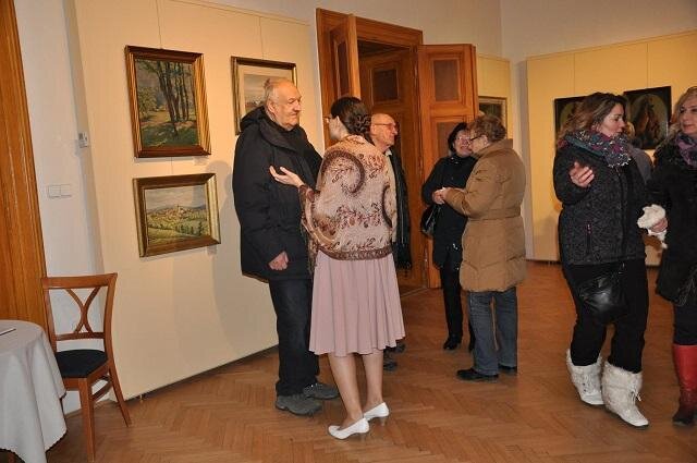 Fotografie z vernisáže výstavy 