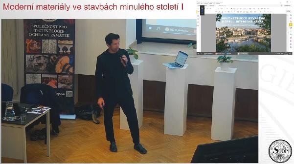 Marek Tichý a jeho přednáška
