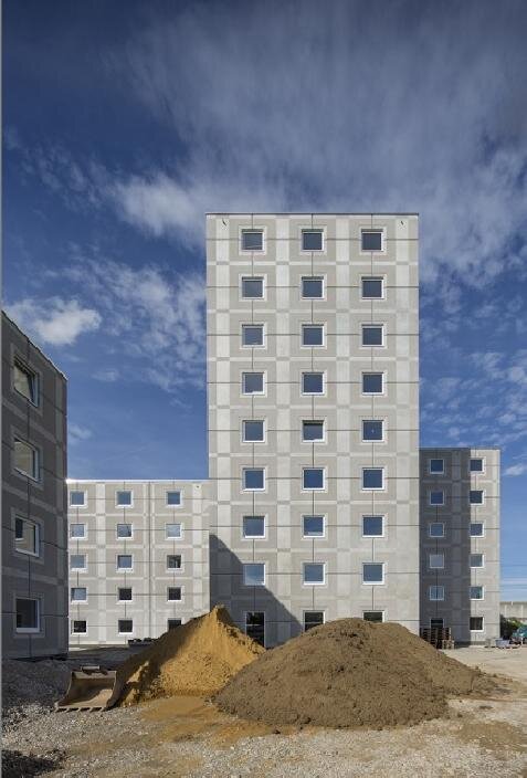 Obytný dům u Silbermannpark, Augsburg – Hild und K
