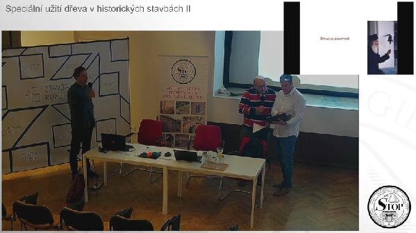Jiří Bláha se svým referátem