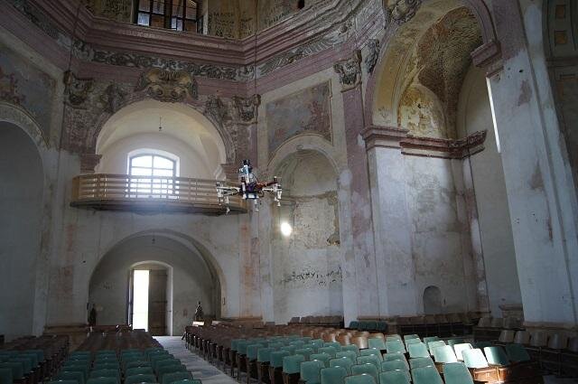 Vizuální dokumentace poutního kostela pomocí dronů