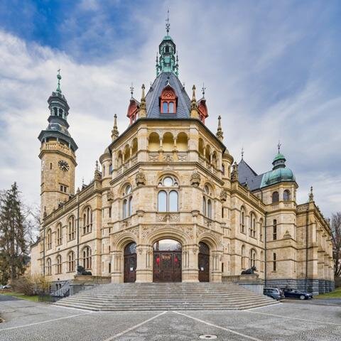 Hlavní vstup do libereckého muzea