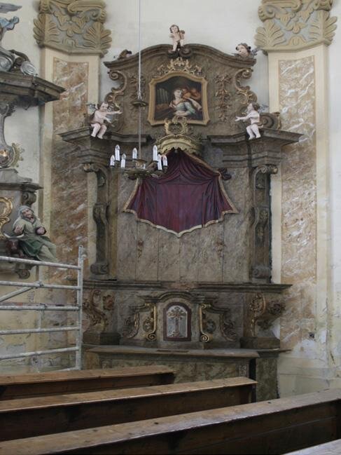 Protestantský svatostánek sv. Anny byl postaven v roce 1593.