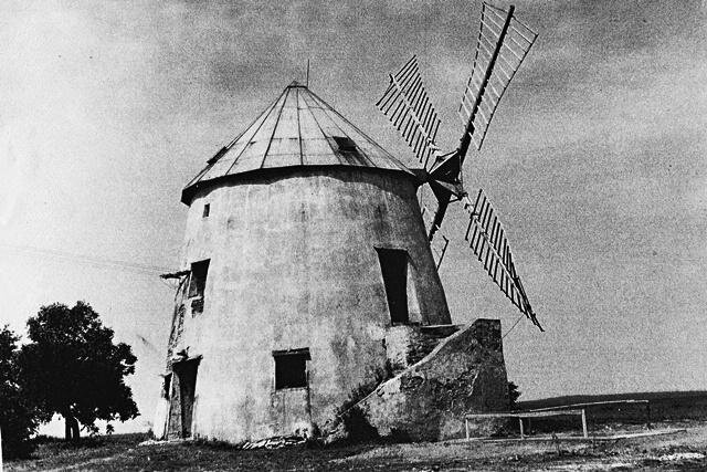 Stav mlýna v roce 1977