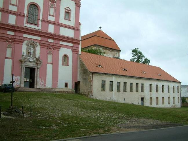 Pohled na objekt z ulice