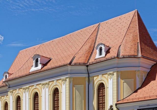Detail kostelní části muzea