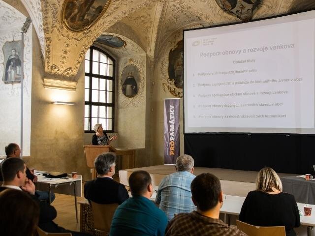 Účastníci pátého ročníku konference o financování památek MÁME VYBRÁNO se dozvěděli více o dotačních titulech jednotlivých ministerstev.