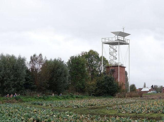Příklad současné architektury v Belgii od ateliéru Nu architecturur