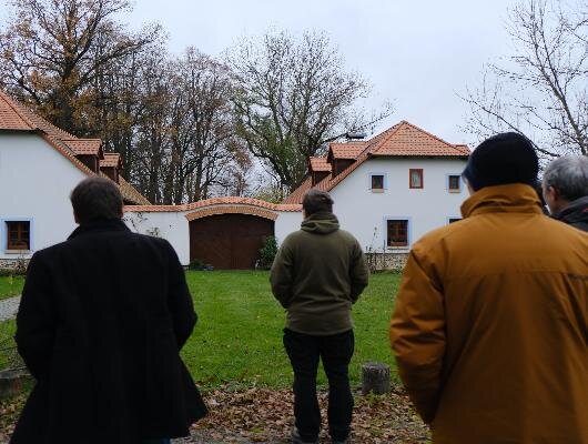 Poslední zastávkou exkurze a tím i závěrem konference byl mlýn v Horkách.