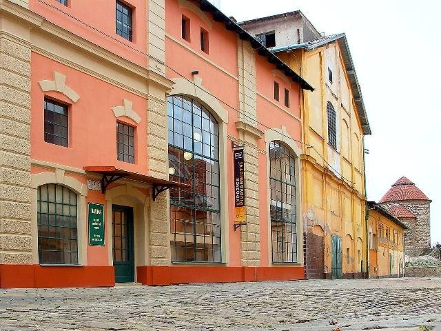 Zrekonstruovaná část znojemského pivovaru, kde je nyní k vidění expozice pivovarnictví.