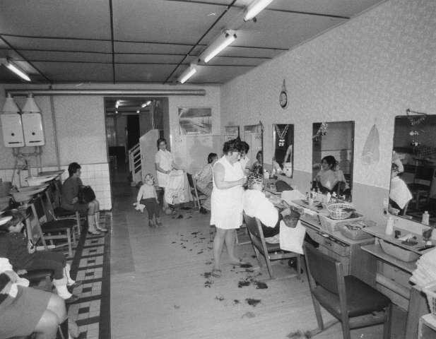 Kadeřnictví na třídě Míru v roce 1970