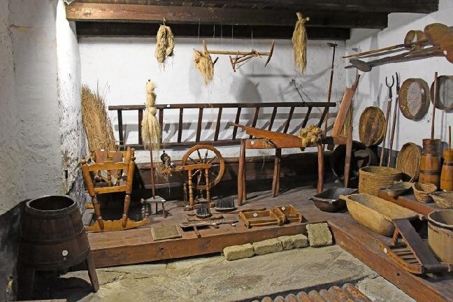 Expozice horňáckého hospodářského vybavení