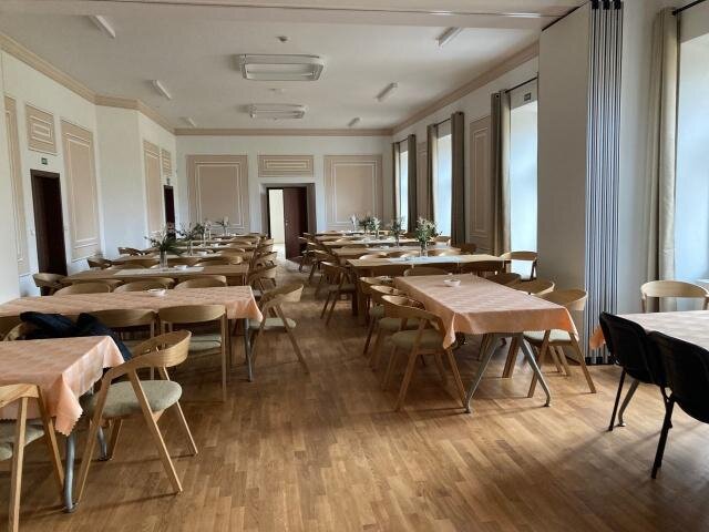 Společenský sál, interiér po rekonstrukci