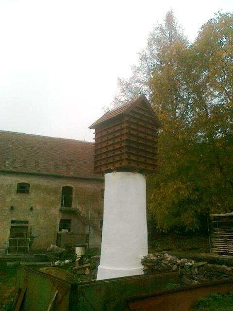 Opravený holubník