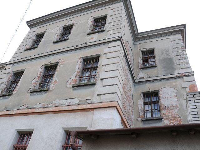 Bývalá vazební věznice v Uherském Hradišti. 