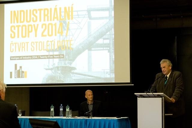 Na konferenci promluvil také předseda Kolegia pro technické památky ČKAIT a ČSSI Svatopluk Zídek.
