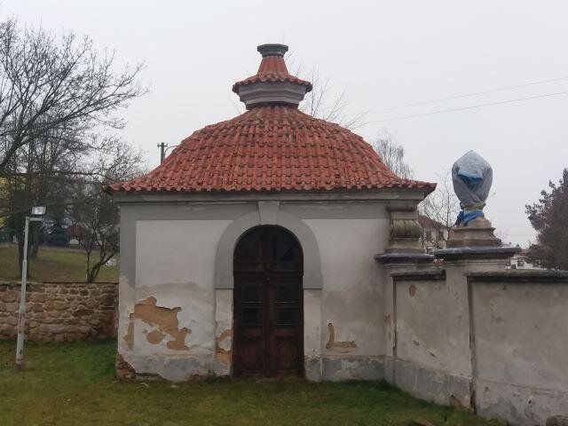 Stav kaple před rekonstrukcí