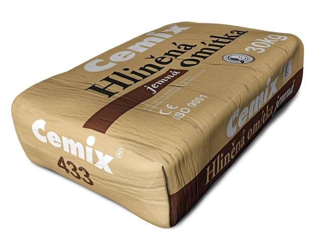 Cemix 433 Hliněná omítka jemná