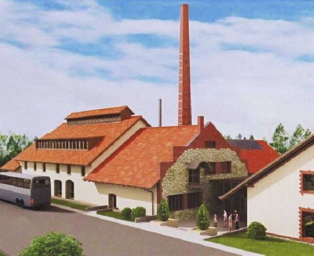 Vizualizace huti František po revitalizaci.