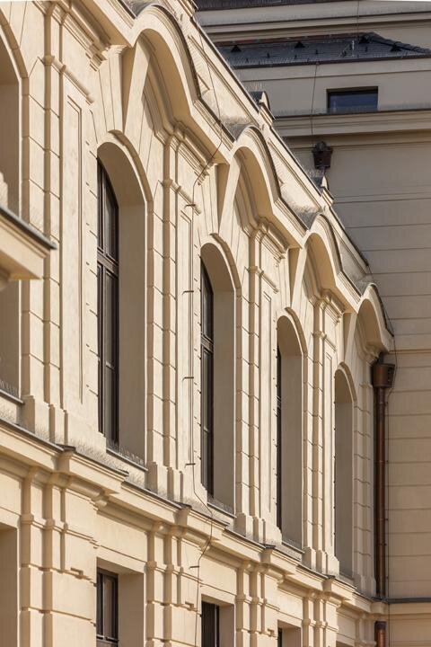 Detail fasády