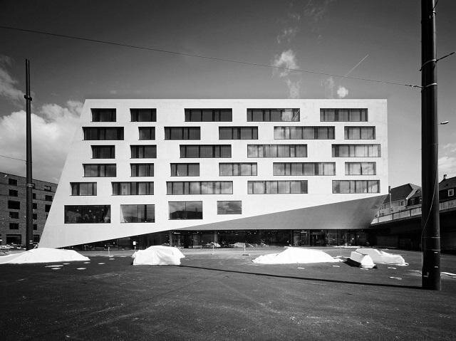 Volta Centre v Basileji od švýcarského studia Buchner Bründler Architekten