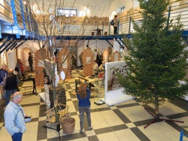Pohled do expozice věnované lesmistru a vynálezci Karlu Gangloffovi