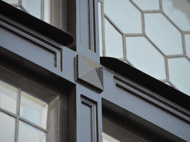 Detail okna po realizaci