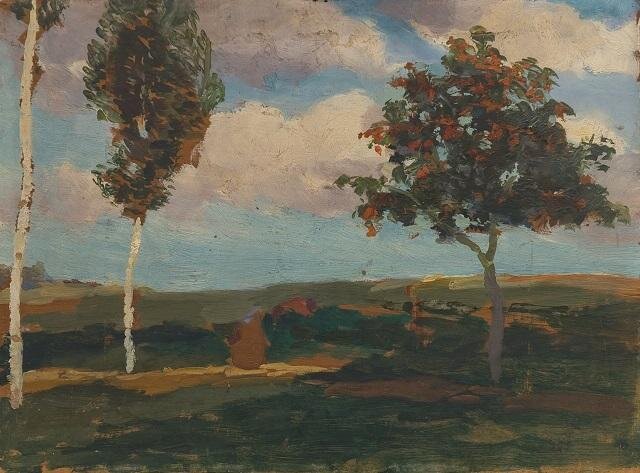 Antonín Slavíček, Z Kameniček na podzim, kolem 1905