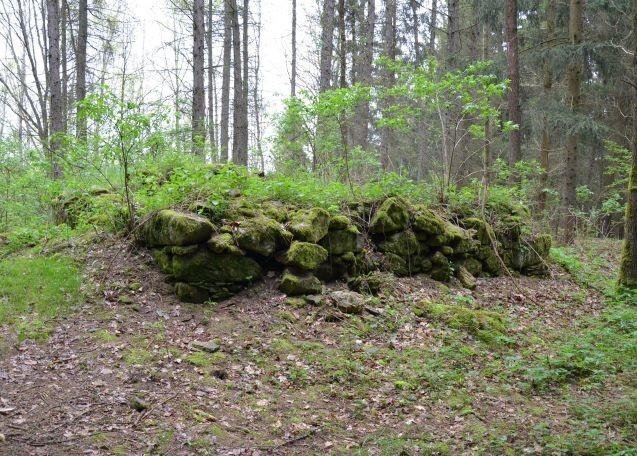 Pozůstatky šibenice v Rožmberku