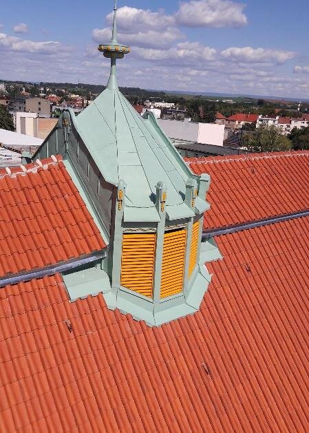 Detail střechy