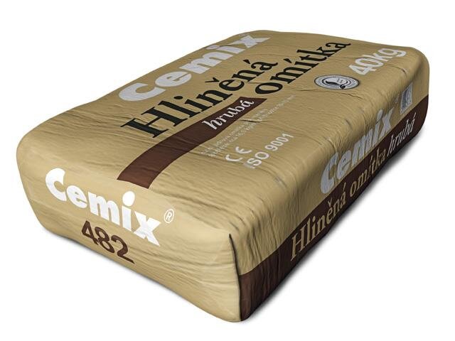 Cemix 482 Hliněná omítka hrubá