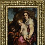 Celek po opravě v masivním zlaceném rámu je z bezpečnostních důvodů opatřen takzvaným muzeálním sklem.  | © Petr Berger