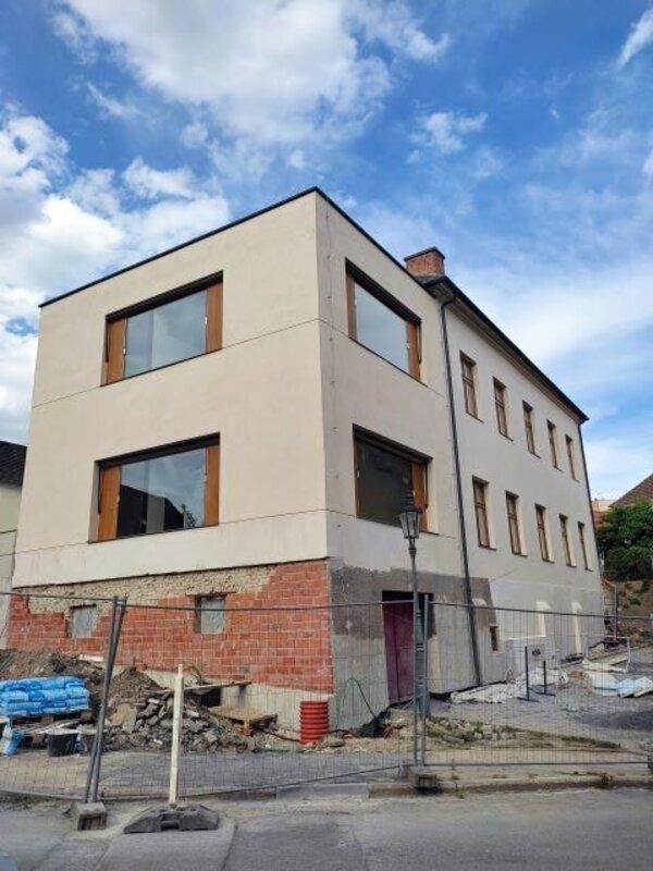 Rekonstrukce objektu čp. 118, kde sídlí část městského úřadu v Příboře.