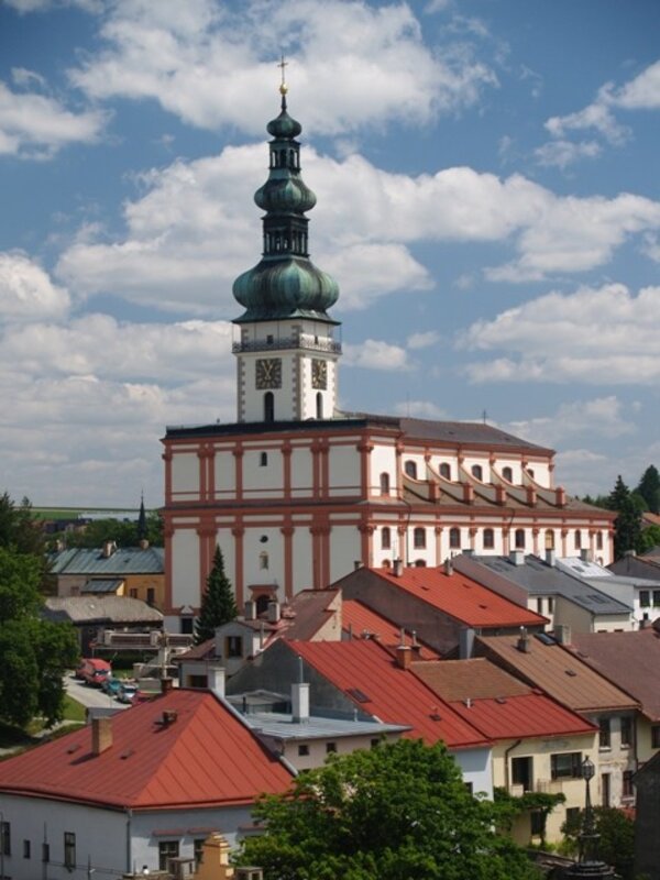 V rámci prohlídky chrámu Nanebevzetí Panny Marie v Polné se návštěvníci budou moci podívat i na ochoz šedesátimetrové věže.