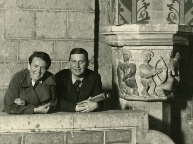 Dobroslava a Václav Menclovi